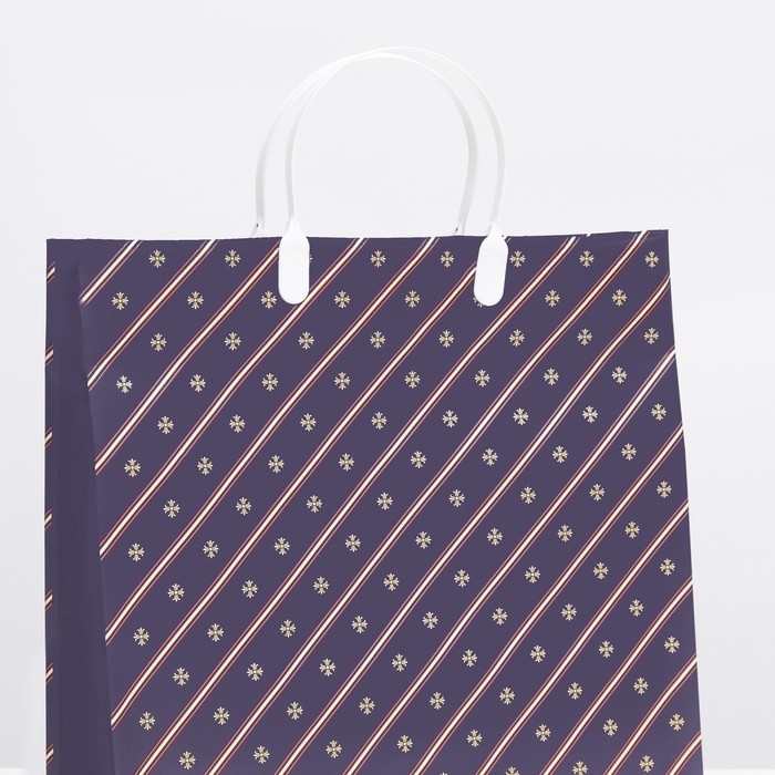 Пакет "Диагональ", мягкий пластик, 30 x 30 см, 120 мкм