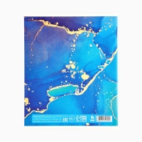 Тетрадь А5, 96 листов на скрепке, внутренний блок №1 &laquo;Abstract&raquo; уф лак