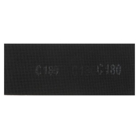 Сетка абразивная ТУНДРА, водостойкая, корунд, 115 х 280 мм, Р180, 10 шт.