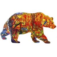 Пазл деревянный фигурный «Сказочный лес», 143 элементов Пазл деревянный фигурный «Сказочный лес», 143 элементов