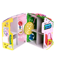 Бизидом «Дом принцессы» со светом Бизидом «Дом принцессы» со светом