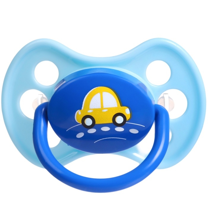 Соска - пустышка латексная анатомическая &laquo;Любимая&raquo;, от 0 мес., цвет МИКС