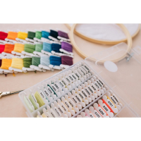 Набор ниток мулине &laquo;Ассорти&raquo;, 4 &plusmn; 0,3 м, 80 шт