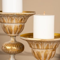 Подсвечник металл &laquo;Ярусы&raquo; для одной свечи 16 х 16 х 25 см