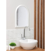 Зеркало в рамке, 49,5×39 см, цвет белый Зеркало в рамке, 49,5×39 см, цвет белый