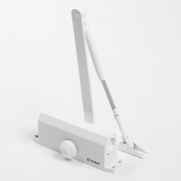 Доводчик дверной ТУНДРА D60WW, до 60 кг, белый Доводчик дверной ТУНДРА D60WW, до 60 кг, белый