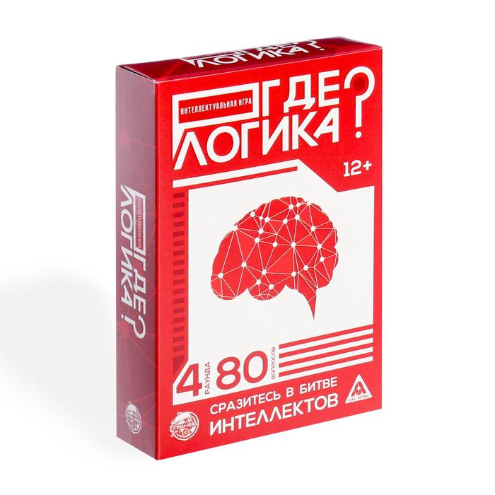 Настольная игра &laquo;Где логика?&raquo;, 80 карт, 12+
