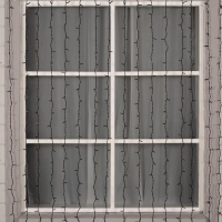 Гирлянда &laquo;Занавес&raquo; 2 &times; 3 м, IP44, УМС, тёмная нить, 760 SMD-LED, свечение тёплое белое, 220 В