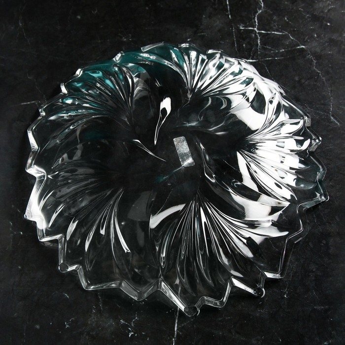 Набор стеклянных тарелок &laquo;Виктория&raquo;, d=19 см, Иран