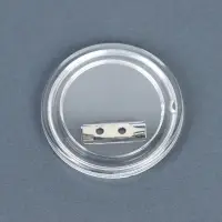 Заготовка акрилового значка, диаметр 4,4 см, набор 10 шт