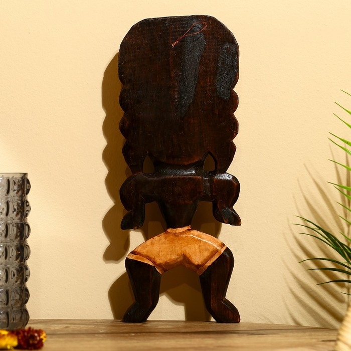 Панно "Абориген" албезия 14х6х40 см