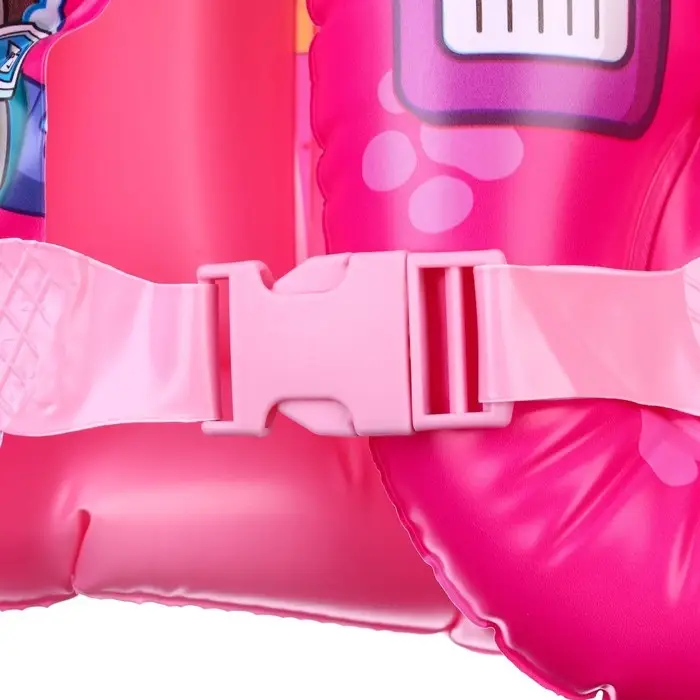 Жилет надувной для плавания, детский, Щенячий патруль, цвет розовый