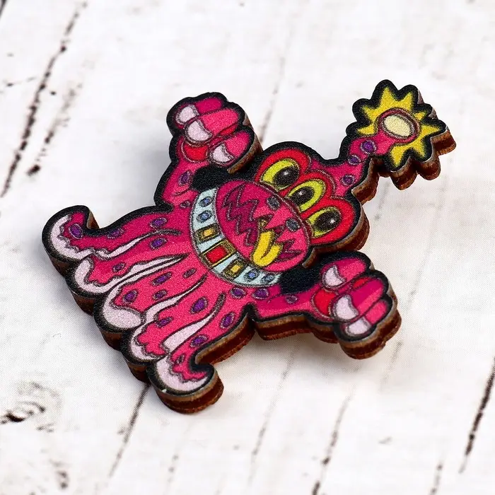 Деревянный значок &laquo;Осьми&raquo;