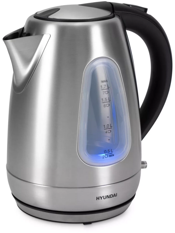 Чайник HYK-S7407 1.7л. 2200Вт серебристый
