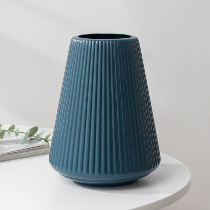 Ваза для цветов, 14&times;18 см, 1,5 л, цвет МИКС