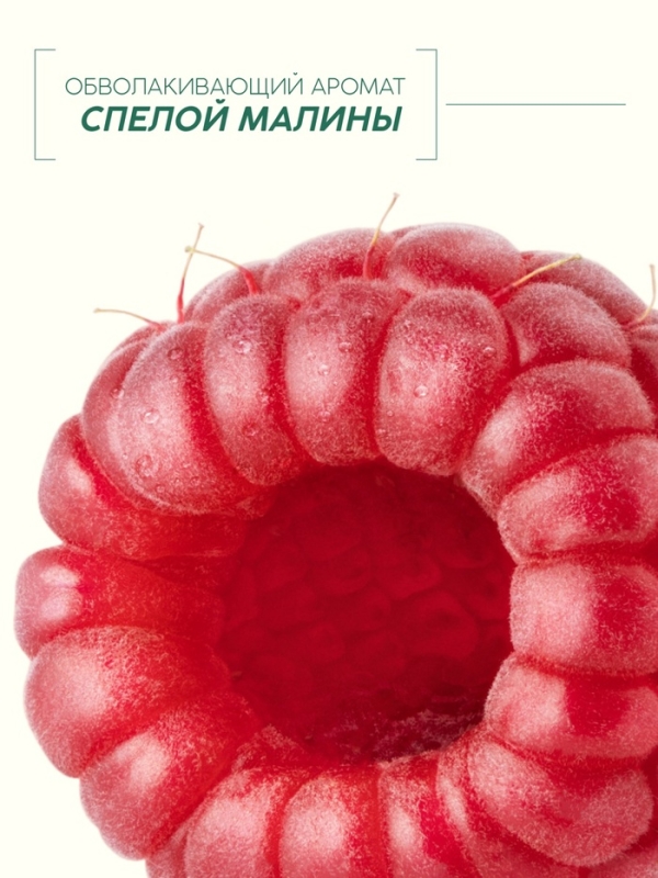 Пена для ванны, глубокое увлажнение, аромат малины, 400 мл, Рябина