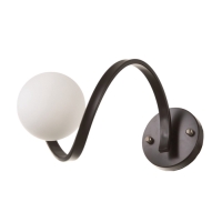 Бра Nadine 1х10Вт GU10 черный 37х16х32см