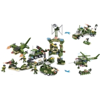 Конструктор Военные &laquo;Боевая часть&raquo;, 805 деталей