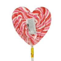 Карамель на палочке &laquo;Лолли Сердце Биг&raquo;, микс 140 г