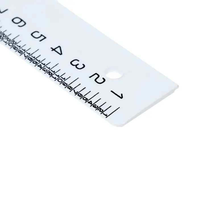 Линейка закройщика 30 см "Рантис", белая
