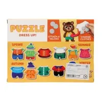 Dress up velcro puzzle 4 in 1