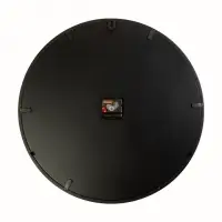 Часы настенные, интерьерные, бесшумные, d-50 см, зеркало, черные