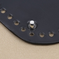 Донце для сумки, с ножками, овальное, 25 × 12 × 0,3 см, цвет чёрный/серебряный Донце для сумки, с ножками, овальное, 25 × 12 × 0,3 см, цвет чёрный/серебряный