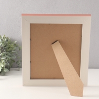 Фоторамка пластик 20х25 см "Романтизм" розовая 2,5х26,2х31,2 см