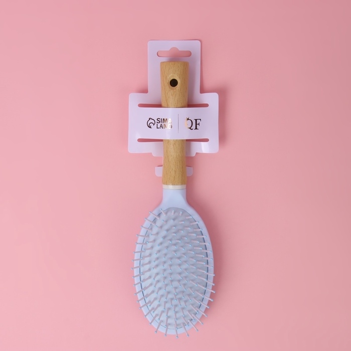 Расчёска массажная, 7 × 24 см, цвет МИКС Расчёска массажная, 7 × 24 см, цвет МИКС