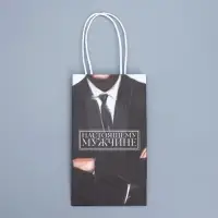 Пакет подарочный крафтовый, упаковка, &laquo;Мужской&raquo;, 12 х 21 х 9 см