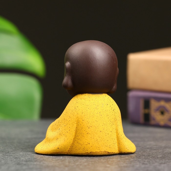 Фигурка Фигурка "Будда", 7х5 см, желтая