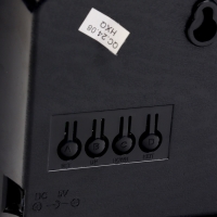 Часы электронные настенные, календарь и термометр, 36.2 х 15.5 см, белые цифры 10 х 4.5 см 1076627 Часы электронные настенные, календарь и термометр, 36.2 х 15.5 см, белые цифры 10 х 4.5 см 1076627