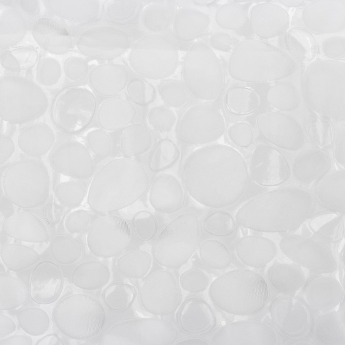 Штора для ванной SAVANNA &laquo;Галька&raquo;, 180&times;200 см, PEVA, цвет белый