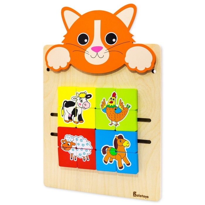 Настенная бизидоска &laquo;Котик&raquo;