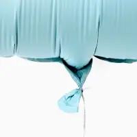 Воздушный шар фольгированный 35" "Гитара" цвет голубой