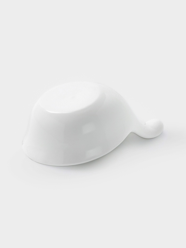 Соусник Hanna Kn&ouml;vell, с ручкой, фарфор, белый