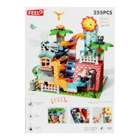 Конструктор Шарики &laquo;Зоо-горка&raquo;, 255 деталей