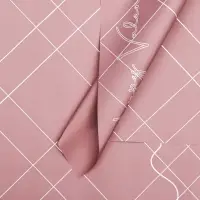 Пленка для цветов матовая, &laquo;С днём святого Валентина&raquo;, 58&times;58 см, пудра тёмная