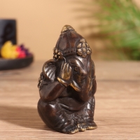 Сувенир бронза "Ганеша" 5х5х8 см