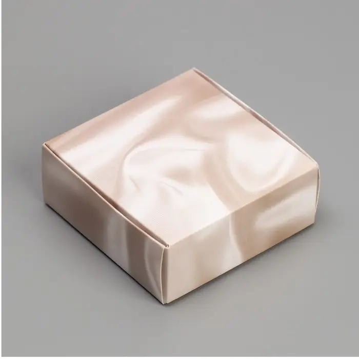 Коробка под бижутерию, упаковка, &laquo;Шелк&raquo;, 7.5 х 7.5 х 3 см