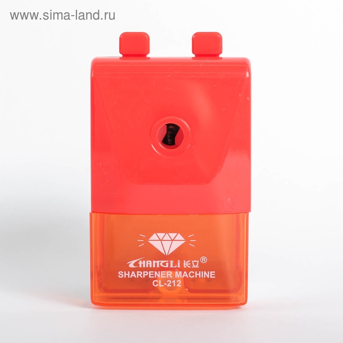 Точилка механическая с контейнером "Классика", МИКС