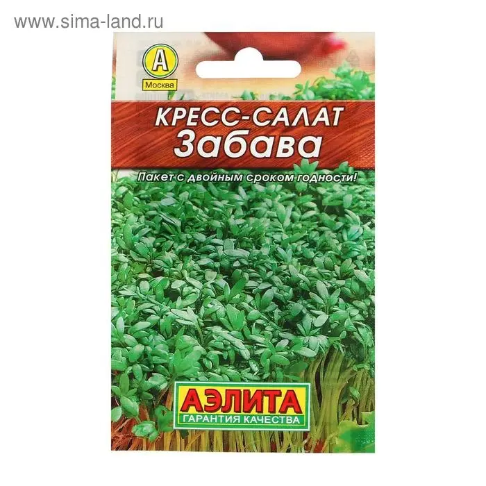 Семена Кресс-салат "Забава" "Лидер", 1 г   ,