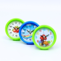 Часы - будильник настольные "Классика", дискретный ход, 9 х 9 см