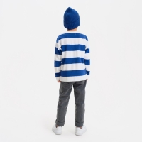 Джемпер детский KAFTAN, цвет белый/синий, р.32 (110-116 см) Джемпер детский KAFTAN, цвет белый/синий, р.32 (110-116 см)