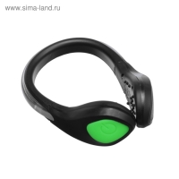 Светодиодная клипса, модель SY-AH01, (2 х CR2032), зеленый Светодиодная клипса, модель SY-AH01, (2 х CR2032), зеленый