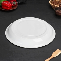 Блюдо эмалированное &laquo;Вишневый сад&raquo;, 4.5 л, d=40 см, цвет белый