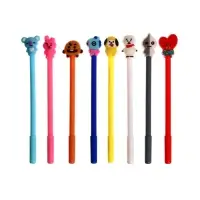 Ручка - прикол Calligrata &laquo;Зверушки&raquo;, гелевая, МИКС