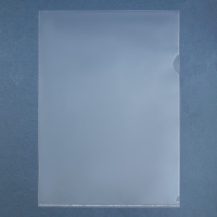 Набор папок-уголков А4, 100 мкм, Calligrata Выгодные, прозрачные, 5 штук, микс