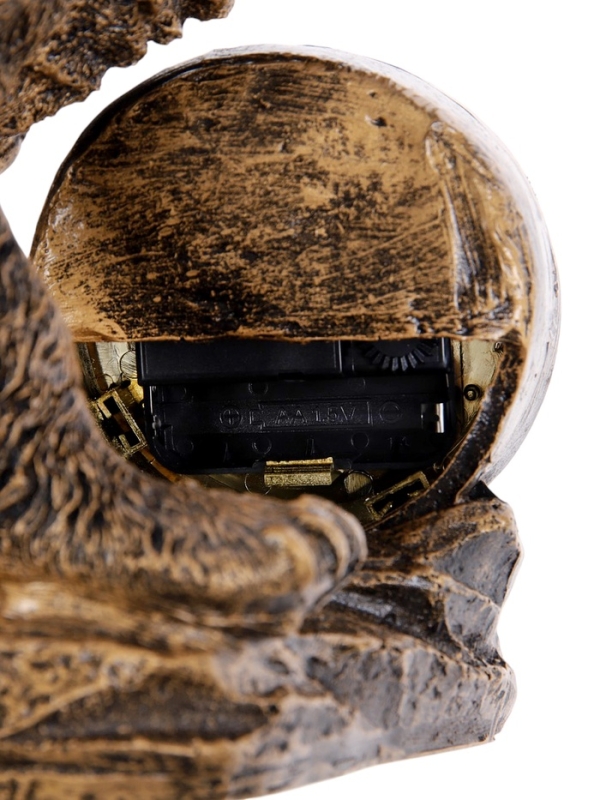 Часы настольные интерьерные, &laquo;Медведи&raquo; на батарейках, 30&times;26&times;17 см, d-7 см