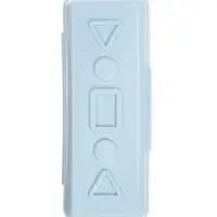 Пенал-футляр Calligrata "Прованс", 90 х 210 х 40 мм, непрозрачный, пластиковый, нежный МИКС